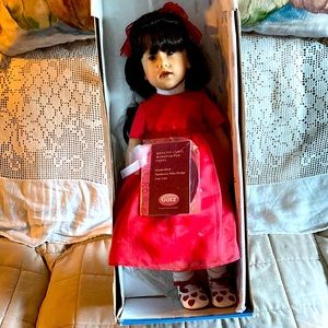 GOTZ CATHAY COLLECTION LIMITED EDITION 18” PORCELAIN DOLL HARRIET, #431/5000